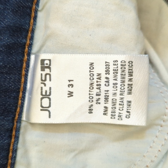 Joe's Jeans Denim Stretch Mid Rise Shorts in Melodie Size 31 - Picture 9 of 9